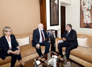 Akhannouch reçoit le Monsieur Vert européen