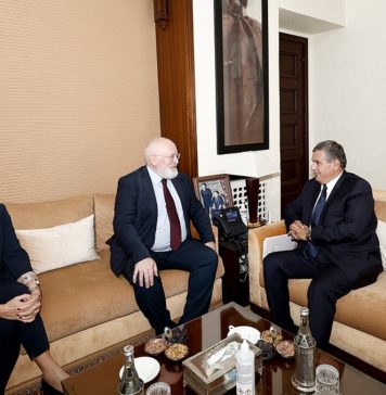 Akhannouch reçoit le Monsieur Vert européen