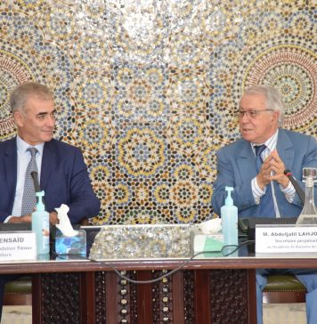 L’Académie du Royaume du Maroc décide de soutenir la Fondation Ténor pour la Culture