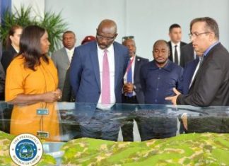 Tanger Med promet un coup de pouce à George Weah