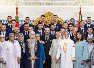 Rabat : Les Lions de l’Atlas « fiers » et « honorés » par l’audience accordée par le Roi Mohammed VI