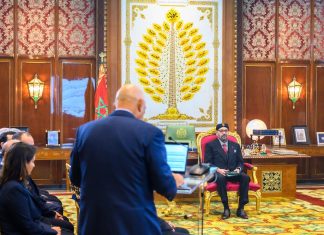 Le Roi préside la cérémonie de présentation du nouveau programme d’investissement vert du groupe OCP