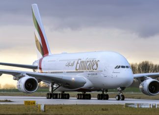 L’avion géant d’Emirates de retour à Casablanca