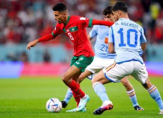 Quand Ounahi talonne… Messi