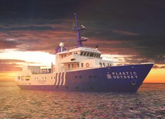 Le Plastic Odyssey débarque à Tanger