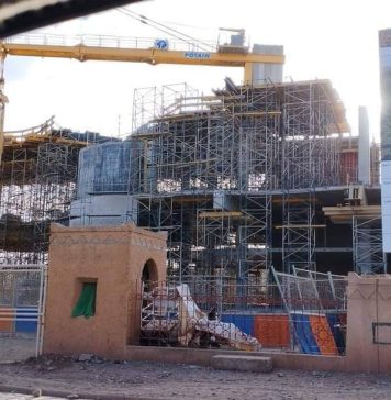 Morocco Mall Marrakech sort (vraiment) de terre