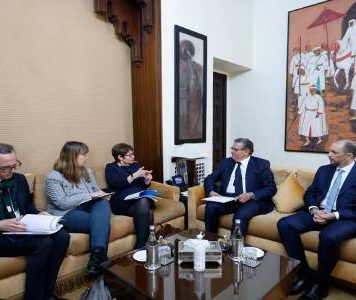 La patronne de la BERD reçue à la Primature