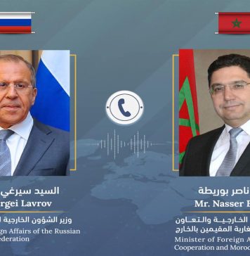 Entretien téléphonique entre Bourita et Lavrov