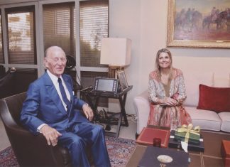 Bank of Africa : Othman Benjelloun reçoit la Reine Máxima des Pays-Bas