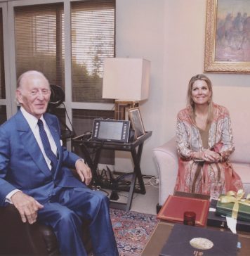 Bank of Africa : Othman Benjelloun reçoit la Reine Máxima des Pays-Bas