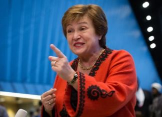 Réunions du printemps BM-FMI. La patronne du FMI visite le pavillon du Maroc