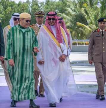 Sommet arabe. Le Prince Moulay Rachid représente Le Roi