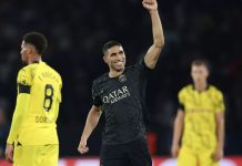 PSG 2-0 Dortmund : Hakimi Brille en Ligue des Champions (Vidéo) PSG 2-0 Dortmund : Hakimi Brille en Ligue des Champions" (Vidéo)