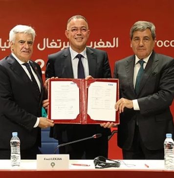 Salé, Maroc : Signature de la Déclaration d’Intention pour le Mondial-2030 Salé, Maroc : Signature de la Déclaration d'Intention pour le Mondial-2030