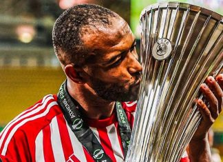 Ayoub El Kaabi élu meilleur joueur de la Ligue Europa Conférence