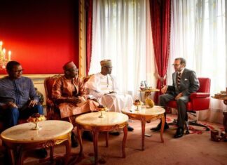 Le Roi Mohammed VI reçoit les ministres sahéliens à Rabat