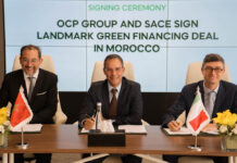 Financement vert. OCP signe un accord de 365 millions€ avec l’italien SACE