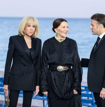 ONU/Océan. Lalla Hasnaa au dîner présidentiel à Nice