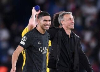 Avant Real-PSG, Luis Enrique salue l’excellence d’Hakimi