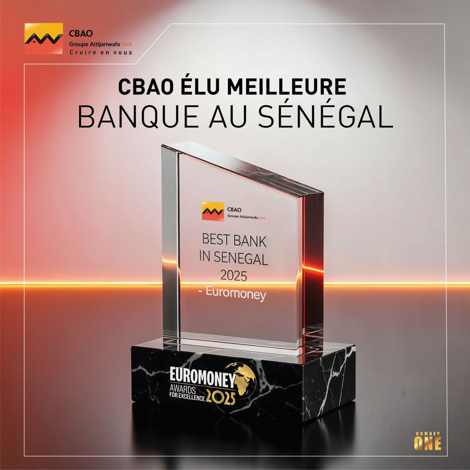 AWB: CBAO élue Meilleure Banque du Sénégal