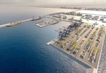 Port de Dakhla Atlantique : les travaux atteignent 40 % Port de Dakhla Atlantique : les travaux atteignent 40 %
