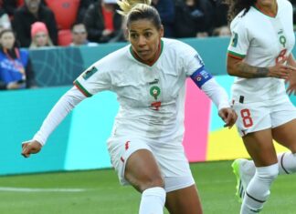 Maroc-RDC. Ghizlane Chebbak sacrée "Joueuse du match" après son triplé