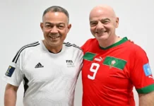 Le patron de la FIFA salue la montée en puissance du Maroc Le patron de la FIFA salue la montée en puissance du Maroc