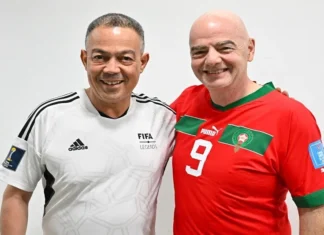 Le patron de la FIFA salue la montée en puissance du Maroc Le patron de la FIFA salue la montée en puissance du Maroc