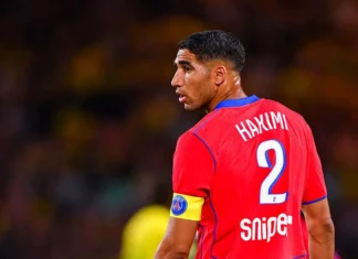 Hakimi, joker gagnant du PSG en ouverture de saison Hakimi, joker gagnant du PSG en ouverture de saison