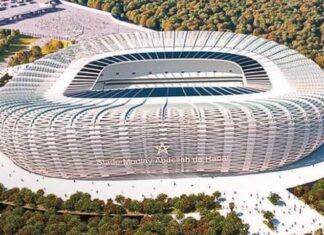 Maroc–Niger au nouveau stade Moulay Abdellah
