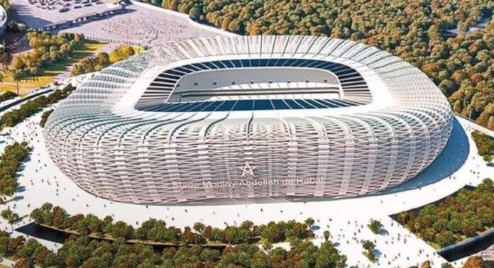 Maroc–Niger au nouveau stade Moulay Abdellah