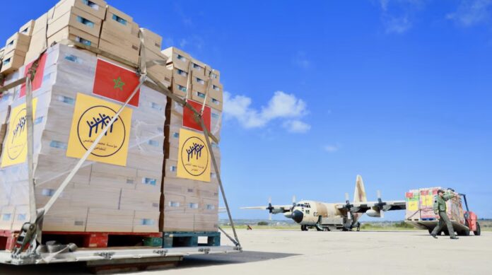 Sur instructions du Roi, le Maroc envoie une aide humanitaire supplémentaire à Gaza