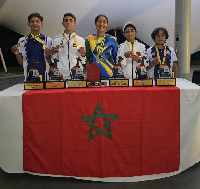 Voile : les jeunes Marocains brillent en Afrique