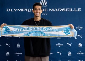 Nayef Aguerd s’apprête à rejoindre l’OM pour cinq saisons Nayef Aguerd s’apprête à rejoindre l’OM pour cinq saisons
