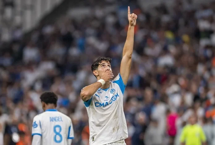 OM : Nayef Aguerd élu homme du match pour ses débuts réussis face à Lorient