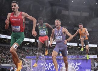 Steeple 3000 m : El Bakkali s’incline à Tokyo mais reste sur le podium mondial