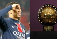 Ballon d’Or Africain : le PSG fait campagne pour Achraf Hakimi Ballon d’Or Africain : le PSG fait campagne pour Achraf Hakimi