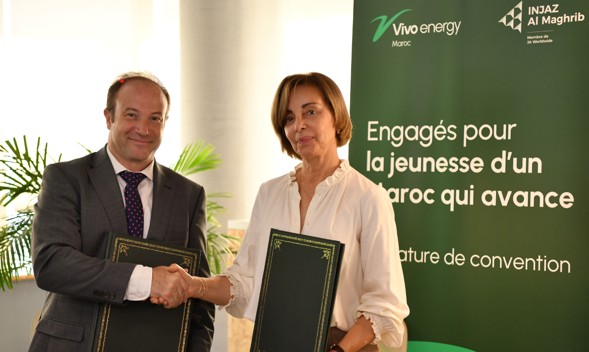 Vivo Energy Maroc et INJAZ Al-Maghrib renouvellent leur partenariat pour la jeunesse Vivo Energy Maroc et INJAZ Al-Maghrib renouvellent leur partenariat pour la jeunesse