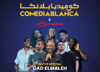 Comediablanca part en tournée internationale avec Gad Elmaleh