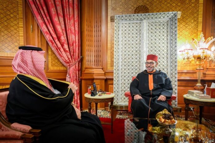 Le Roi Mohammed VI reçoit un message du Souverain saoudien