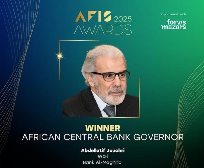 AFIS Awards 2025 : Abdellatif Jouahri distingué à Casablanca AFIS Awards 2025 : Abdellatif Jouahri distingué à Casablanca
