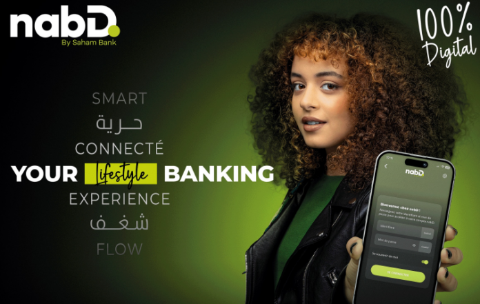 Saham Bank efface SoGé et dévoile nabD, sa banque mobile