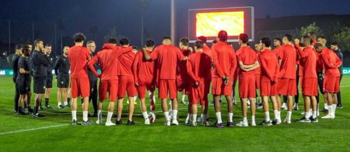 Première séance d'entrainement pour les Lions de l'Atlas sous Ouahbi