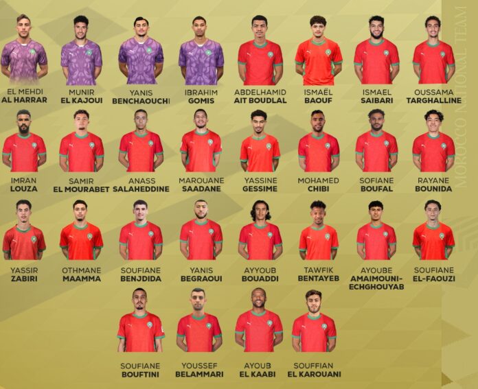 Ouahbi dévoile son groupe avant la liste finale du Mondial 2026