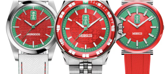 Axia Time célèbre le Maroc avec trois montres au Mondial 2026