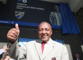 Malaga CF donne le nom d'Abdellah Ben Barek à son stade principal