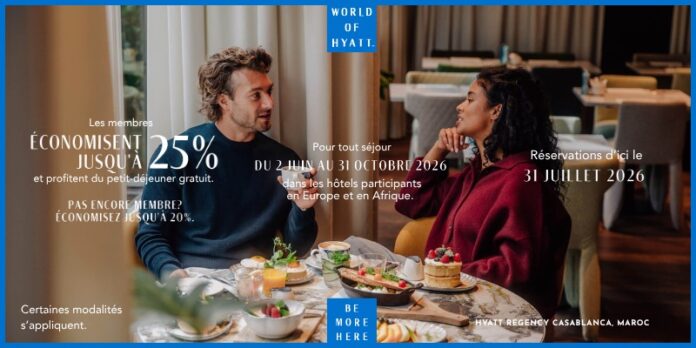 Hyatt Regency Casablanca prépare l’été avec World of Hyatt