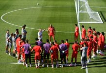 Les Lions de l’Atlas ajustent les derniers détails avant le Brésil Les Lions de l’Atlas ajustent les derniers détails avant le Brésil