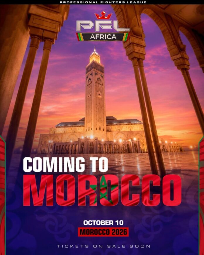 PFL-morocco-1068x1335 MMA : Casablanca entre dans le calendrier du PFL Africa