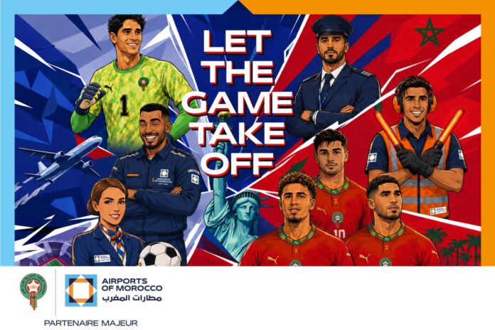 Photo Les aéroports marocains entrent dans le match des Lions de l’Atlas
